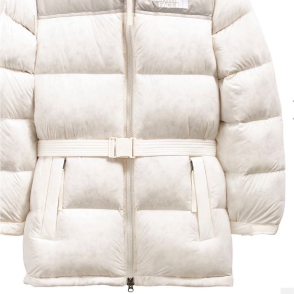 The North Face Women's Nuptse Belted Mid-Length Jacket - Picture 4 of 14